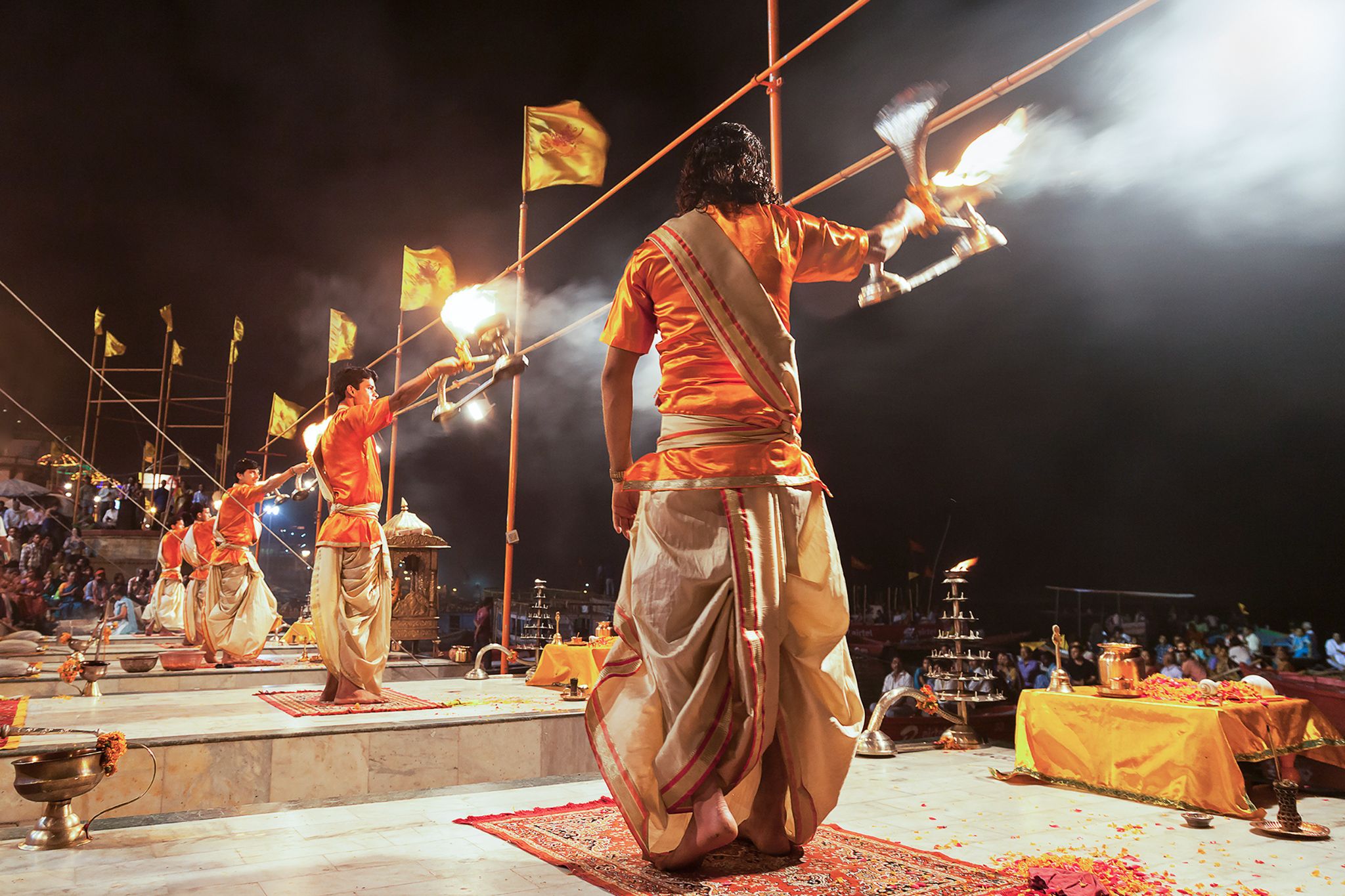 Ganga Aarti Image